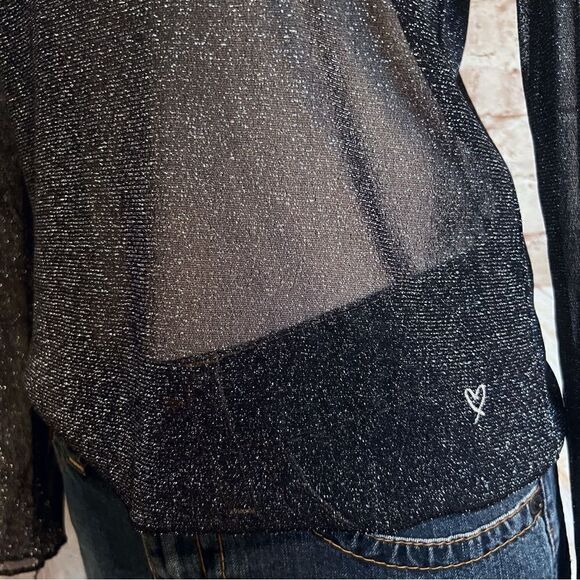 Victorias Secret glitter mesh top - Picture 5 of 6